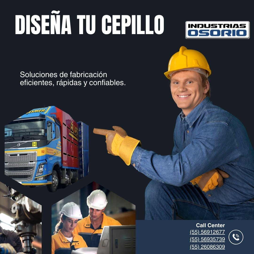 Catálogo Industrias Osorio: Cepillos para autolavado