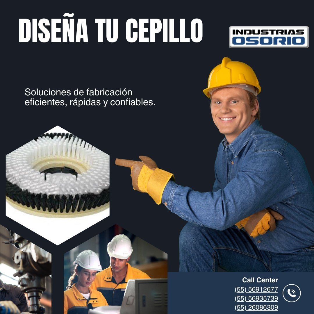 Catálogo Industrias Osorio: Cepillos para barredora